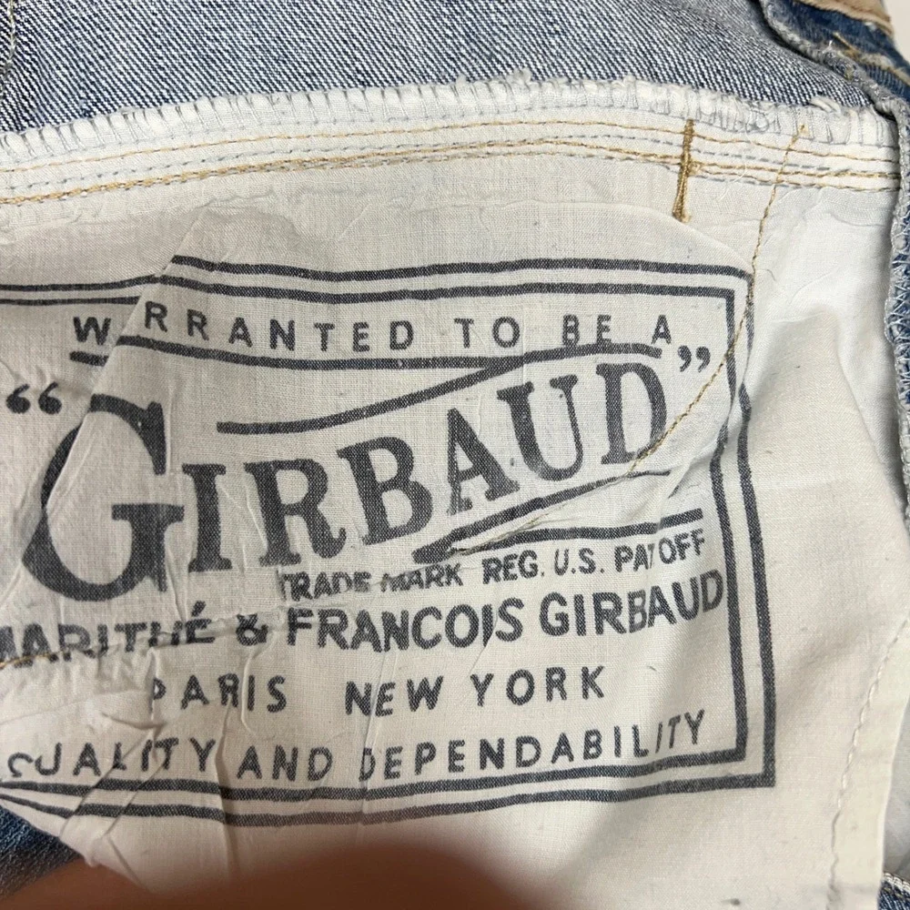 VTG Marithe Francois Girbaud Jeans Men 32M Blue Denim Baggy High Rise Designer